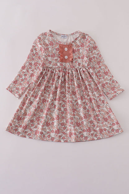 Floral print mom&me dress