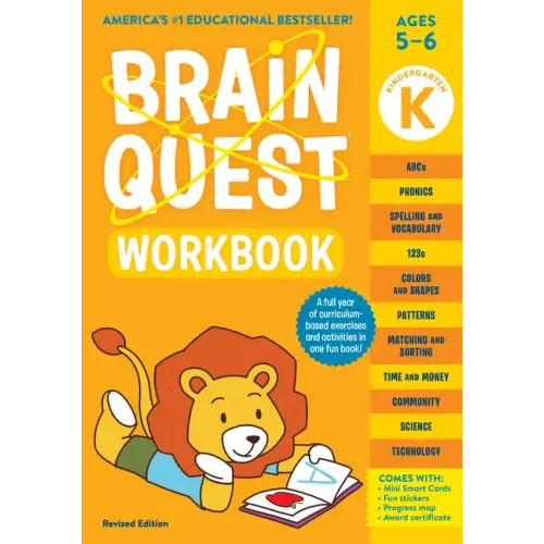 Brain Quest Workbook: Kindergarten Revised Edition