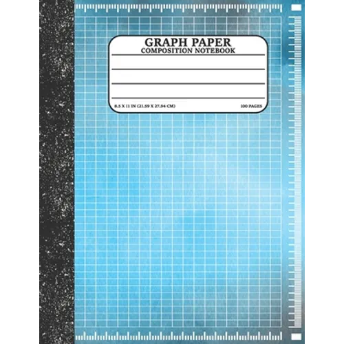 Graph Paper Composition Notebook: Math and Science Lover Graph Paper Cover (Quad Ruled 5 squares per inch, 100 pages) Birthday Gifts For Math Lover Te - Paperback