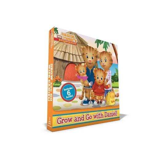 Grow and Go with Daniel! (Boxed Set): No Red Sweater for Daniel; Tiger Family Trip; Daniel Goes to the Carnival; Daniel Chooses to Be Kind; Daniel's F - Paperback