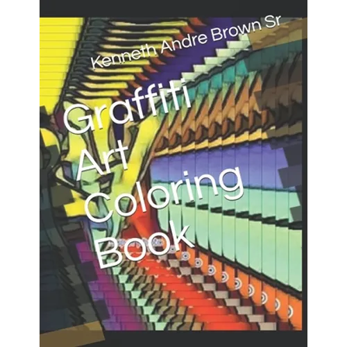 Graffiti Art Coloring Book - Paperback