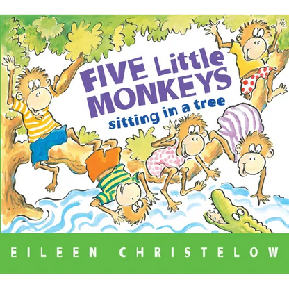 Five Little Monkeys Sitting in a Tree - Board Book
