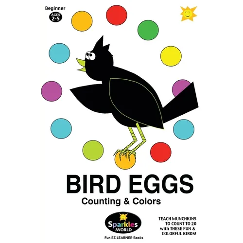LEARN TO COUNT with FUN & COLORFUL BIRDS - Paperback