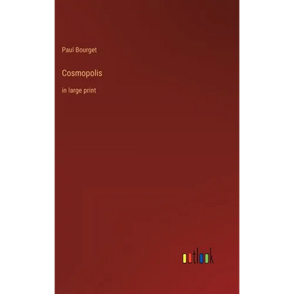 Cosmopolis: in large print - Hardcover