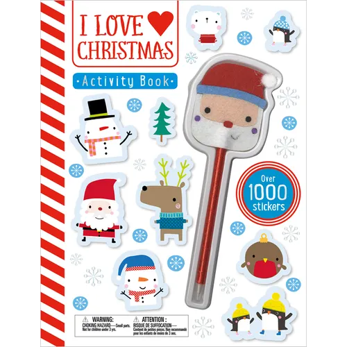 I Love Christmas Activity Book - Paperback