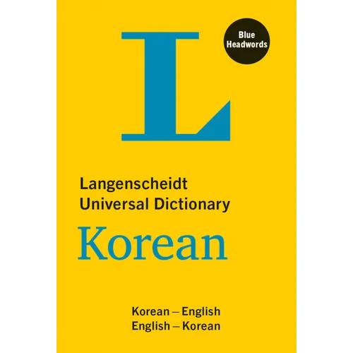 Langenscheidt Universal Dictionary Korean: Korean-English/English-Korean - Paperback