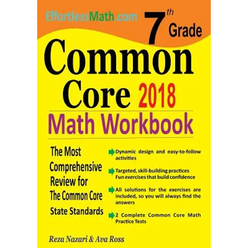 7th Grade Common Core Math Workbook: The Most Comprehensive Review for The Common Core State Standards - Paperback