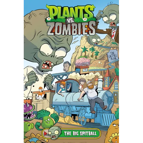 Plants vs. Zombies Volume 24: The Big Spitball - Hardcover