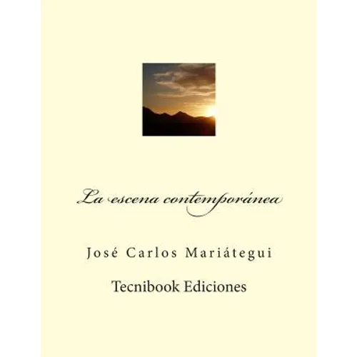 La Escena Contempor - Paperback