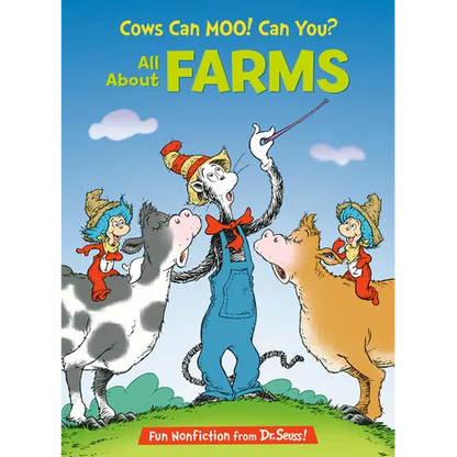 Cows Can Moo! Can You? All about Farms - Hardcover