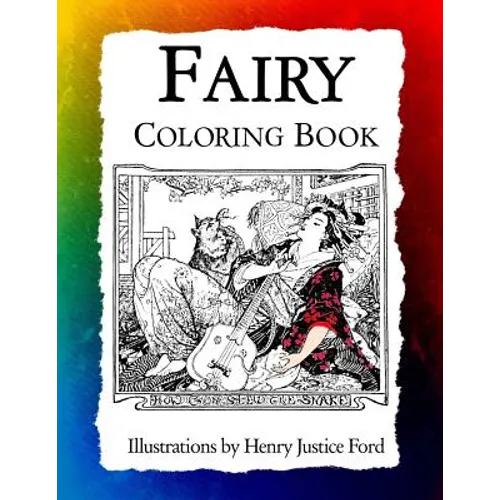 Fairy Coloring Book: Art Nouveau Illustrations by Henry Justice Ford - Paperback