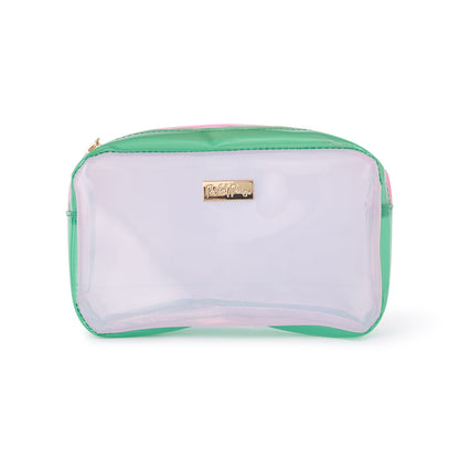 Colorblock Jelly Pouch