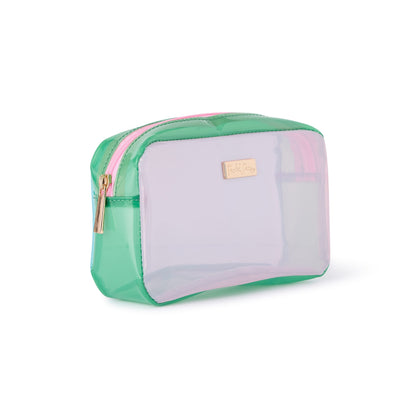 Colorblock Jelly Pouch