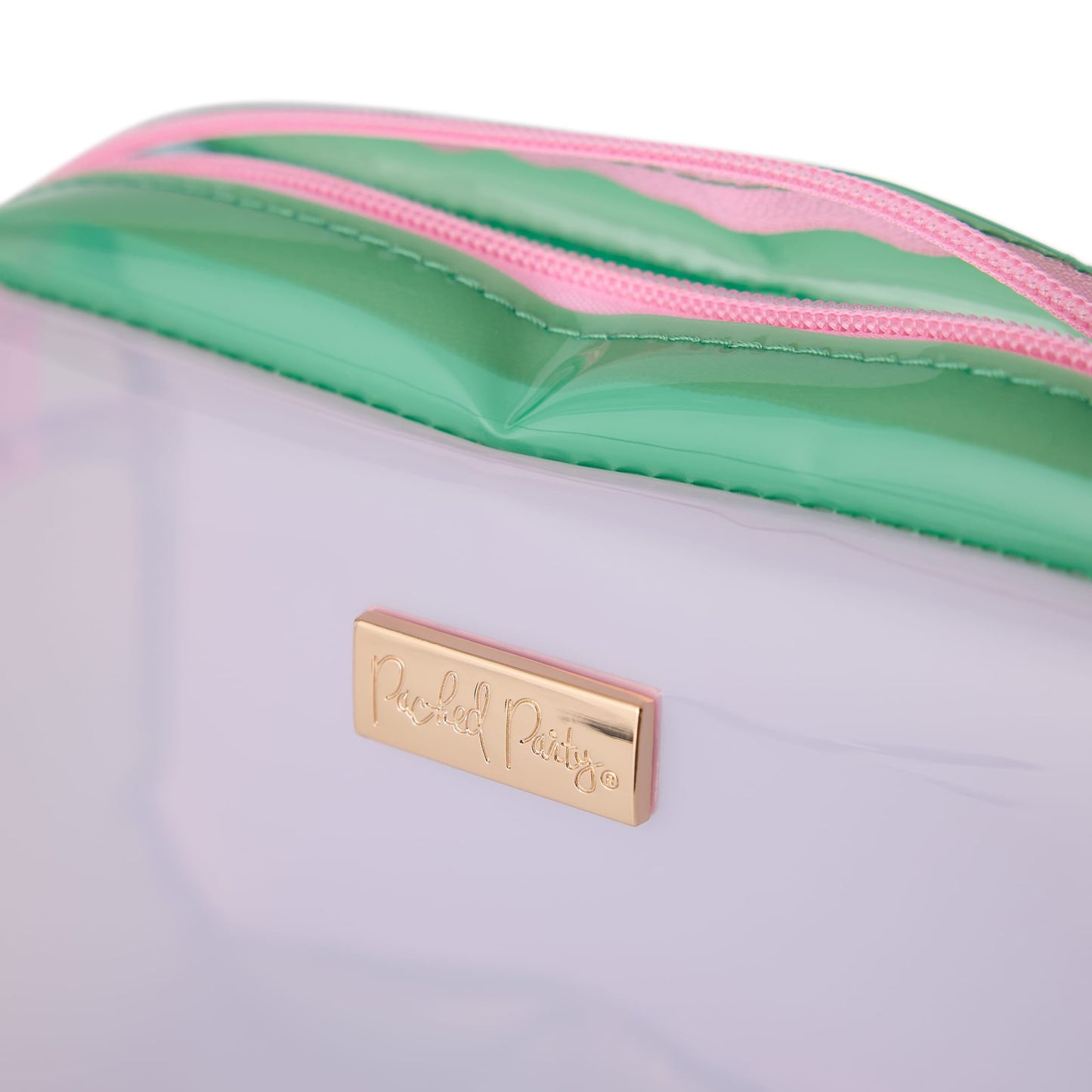 Colorblock Jelly Pouch