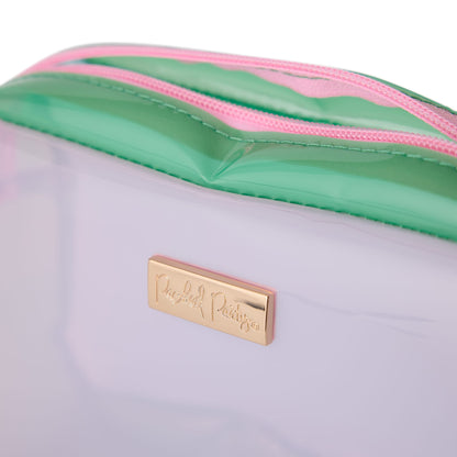 Colorblock Jelly Pouch
