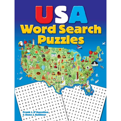 USA Word Search Puzzles - Paperback