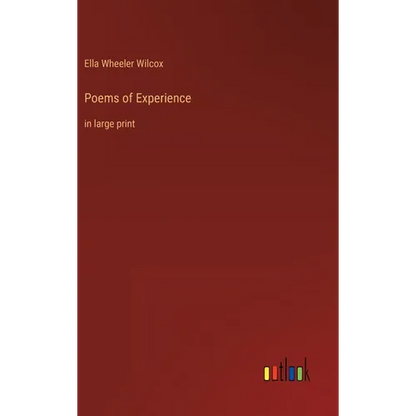 Poems of Experience: in large print - Hardcover