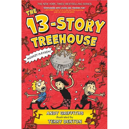 The 13-Story Treehouse: Monkey Mayhem! - Paperback
