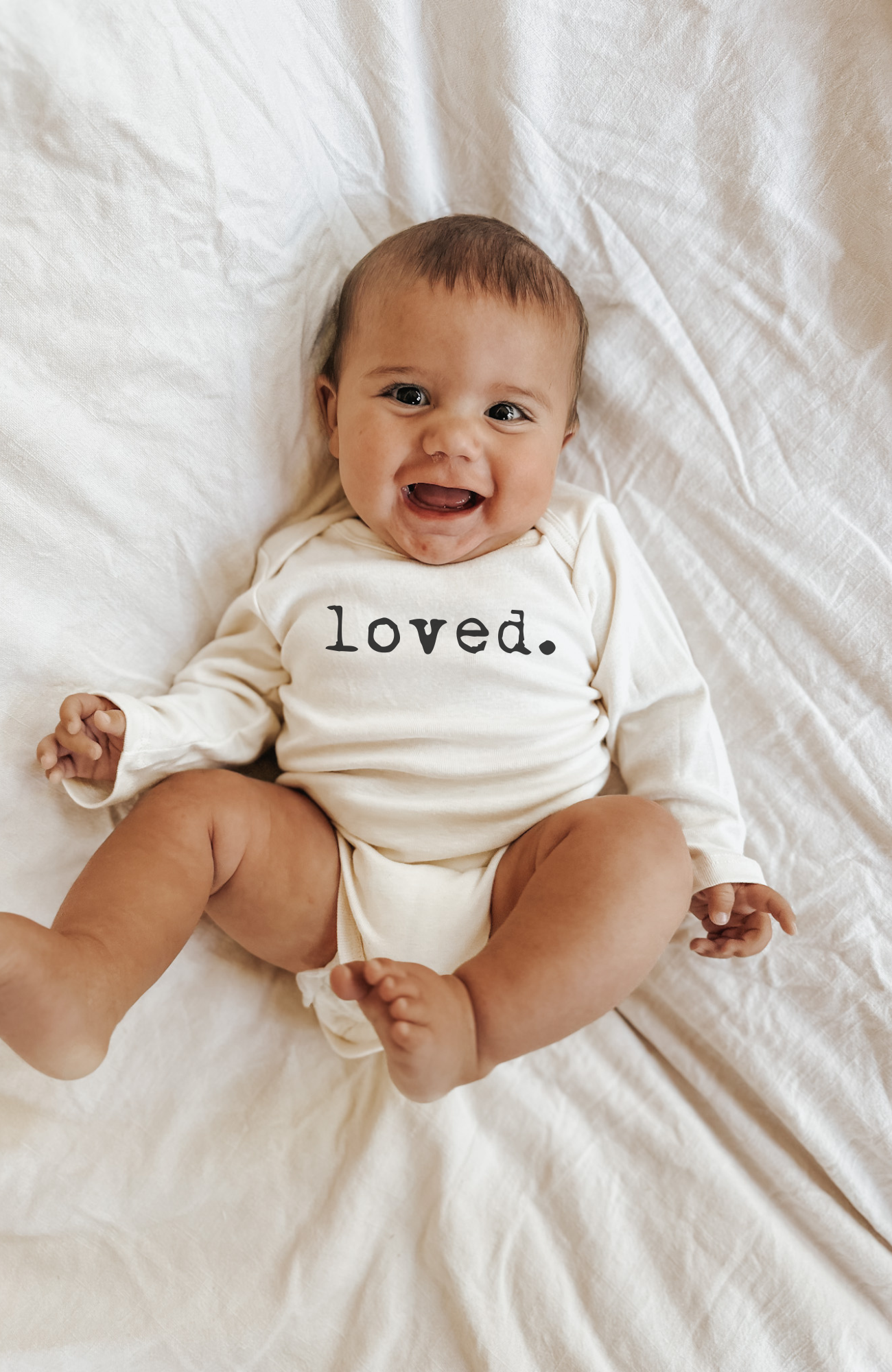 Loved. Organic Baby Bodysuit Long Sleeve
