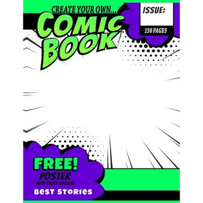 Create Your Own Comic Book - Paperback