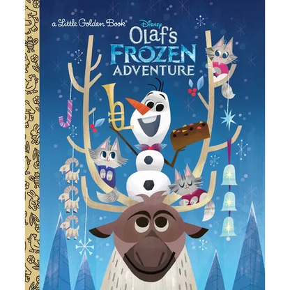Olaf's Frozen Adventure Little Golden Book (Disney Frozen) - Hardcover