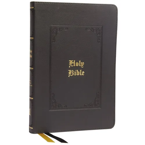 KJV Holy Bible: Large Print Thinline, Black Leathersoft, Red Letter, Comfort Print: King James Version - Imitation Leather