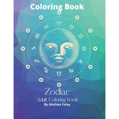 Zodiac Adult Coloring Book: Zodiac Adult Coloring Book - Paperback