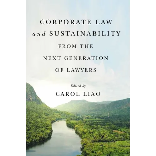 Corporate Law and Sustainability from the Next Generation of Lawyers - Paperback