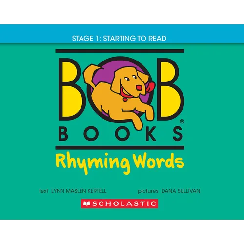 Bob Books - Rhyming Words Hardcover Collection of 10 Stories Decodable Phonics Stories, Ages 4 and Up, Kindergarten (Stage 1: Starting to Read) - Library Binding