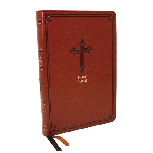 Kjv, Thinline Bible, Leathersoft, Brown, Red Letter Edition, Comfort Print - Imitation Leather