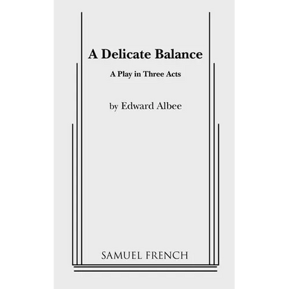 A Delicate Balance - Paperback