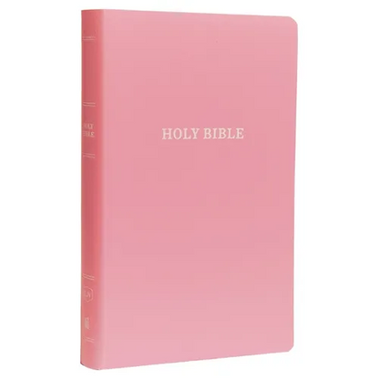KJV, Gift and Award Bible, Imitation Leather, Pink, Red Letter Edition - Imitation Leather