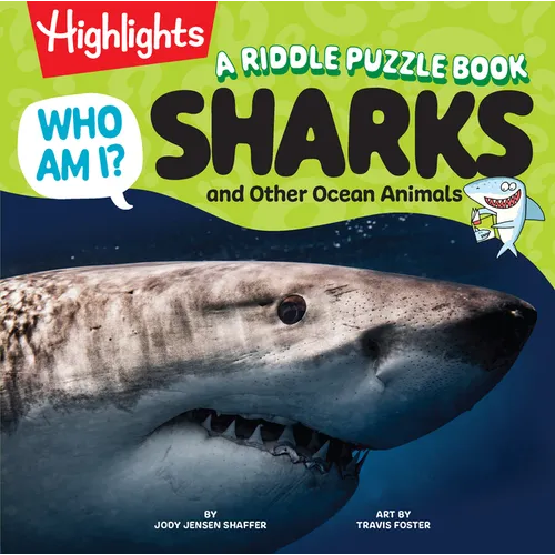 Who Am I? Sharks and Other Ocean Animals: A Riddle Puzzle Book - Hardcover