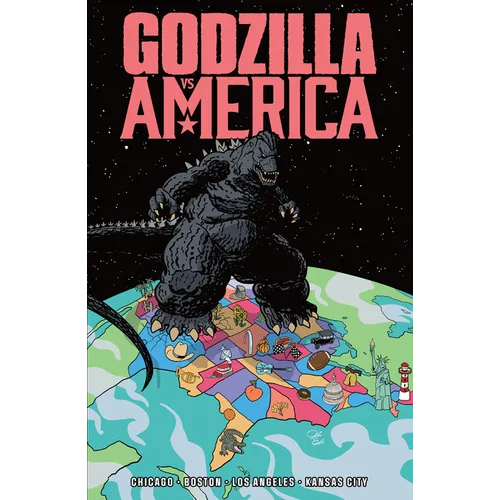 Godzilla vs. America: Boston, Chicago, Kansas City, Los Angeles - Paperback