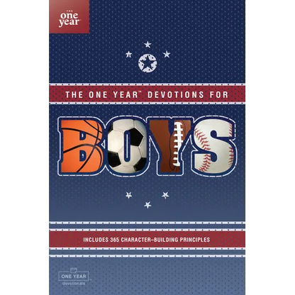 One Year Book of Devotions for Boys - Paperback