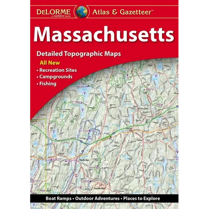 Delorme Atlas & Gazetteer Massachusetts