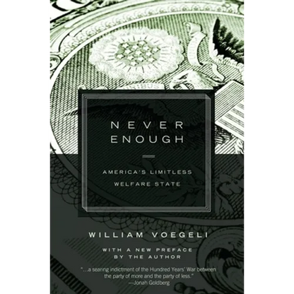 Never Enough: Americaa's Limitless Welfare State - Paperback