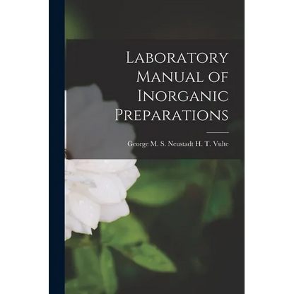 Laboratory Manual of Inorganic Preparations - Paperback