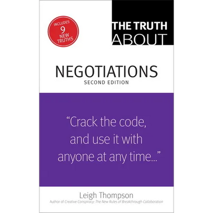 The Truth About Negotiations - Paperback