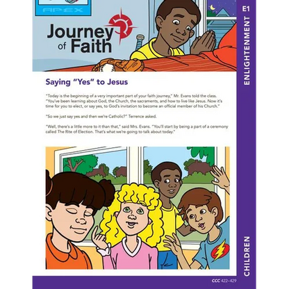 Journey of Faith for Children, Enlightenment - Loose Leaf