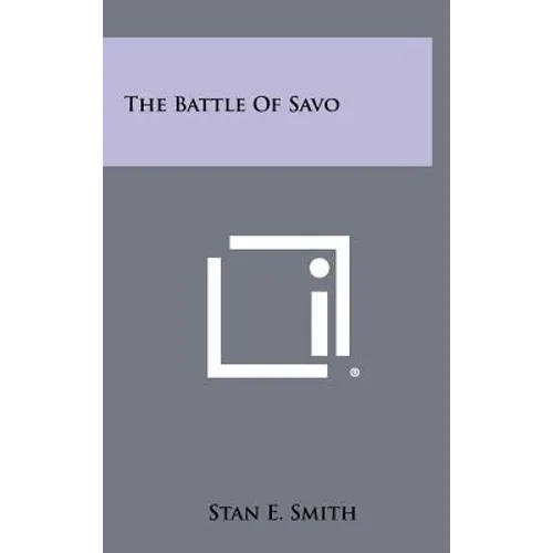The Battle Of Savo - Hardcover