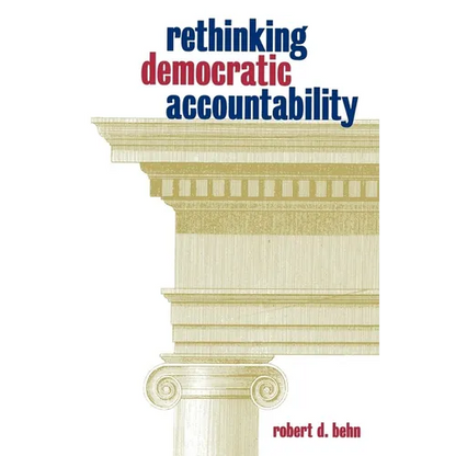 Rethinking Democratic Accountability - Paperback
