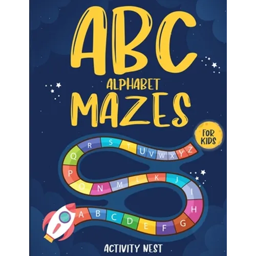 ABC Alphabet Mazes For Kids - Paperback