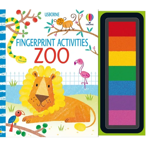 Fingerprint Activities Zoo - Spiral