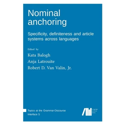 Nominal anchoring - Hardcover