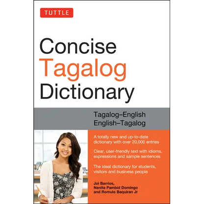 Tuttle Concise Tagalog Dictionary: Tagalog-English English-Tagalog (Over 20,000 Entries) - Paperback