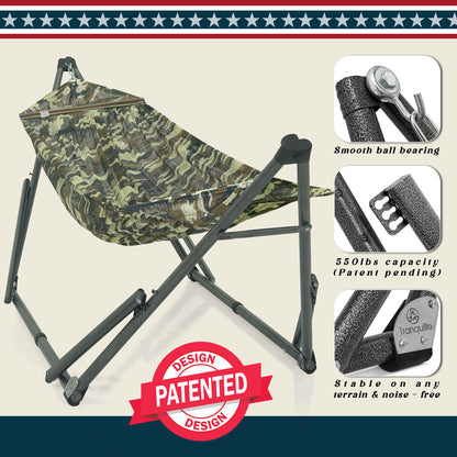 Tranquillo Uniki Collapsible Hammock Stand for Ultimate Relaxation