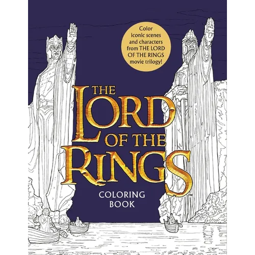 The Lord of the Rings Movie Trilogy Coloring Book: Coloring Book - Paperback