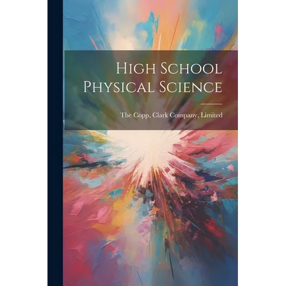 High School Physical Science - Paperback