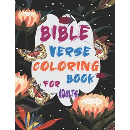 Bible Verse Coloring Book For Adults: Inspirational and Motivational Christian Religion Bible Verse and Psalms Coloring Book for Adults and Teens - Paperback
